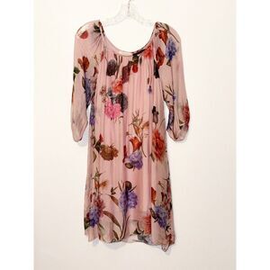 Bellambra Silk Blend Italian Mini Dress Size Small